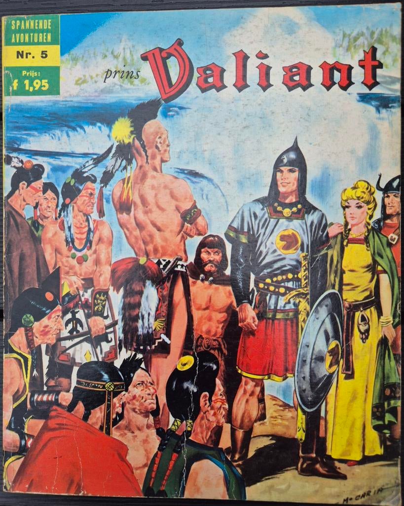 Prins Valiant Nr. 5 - Spannende Avonturen Stripboek, Eén stripboek, Ophalen of Verzenden, Gelezen, Hal Foster