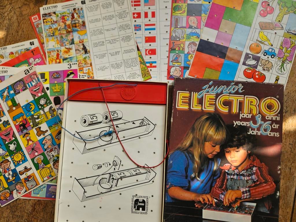 Junior Electro Spel - Educatief Spel voor Kinderen, Kinderen en Baby's, Speelgoed | Educatief en Creatief, Ophalen of Verzenden