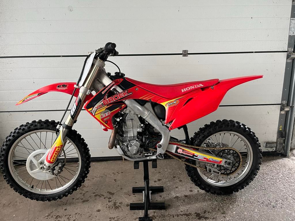 Honda CRF 450cc Crossmotor, Fietsen en Brommers, Brommers | Crossbrommers, Zo goed als nieuw, Honda, Ophalen