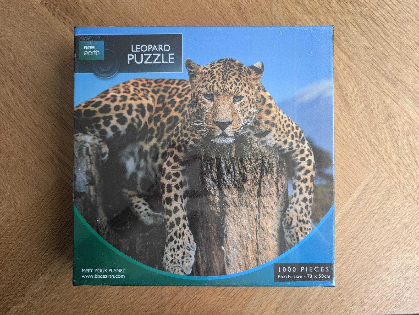 Nieuw! BBC Earth Leopard puzzle 1000 stukjes, Hobby en Vrije tijd, Denksport en Puzzels, Ophalen of Verzenden, 500 t/m 1500 stukjes