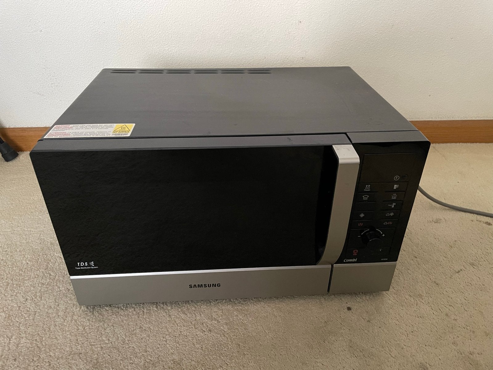 Samsung Combimagnetron CE107M - Gebruikt, Ophalen, Combimagnetron, Gebruikt, Draaiplateau
