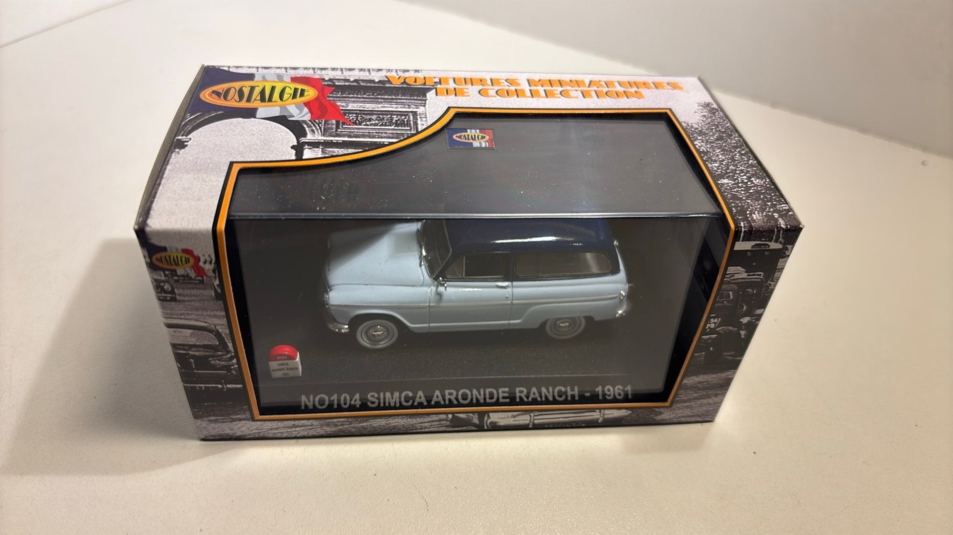 Simca aronde ranch 1961 nostalgie 1.43, Overige merken, Auto, Ophalen of Verzenden, A
