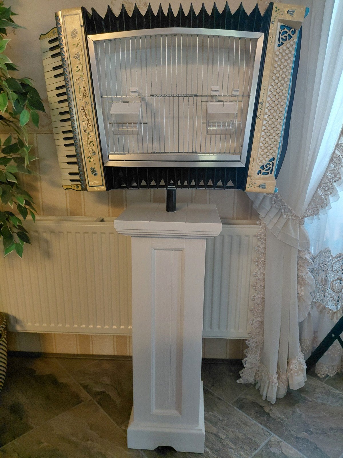 Accordeon vogelkooi, Ophalen, Overige merken