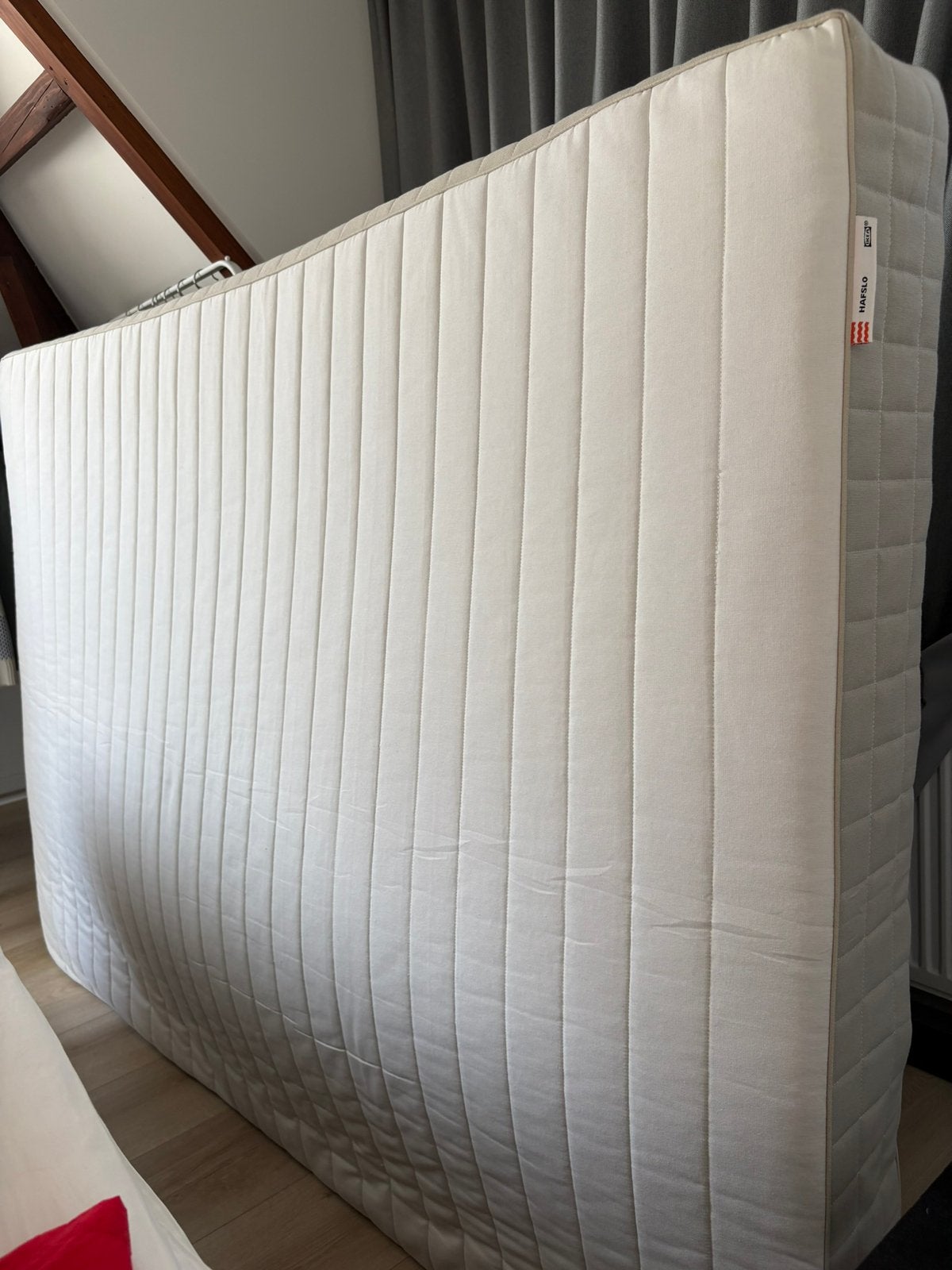 Ikea HAFSLO matras, Ophalen, 140 cm, Zo goed als nieuw, Twijfelaar