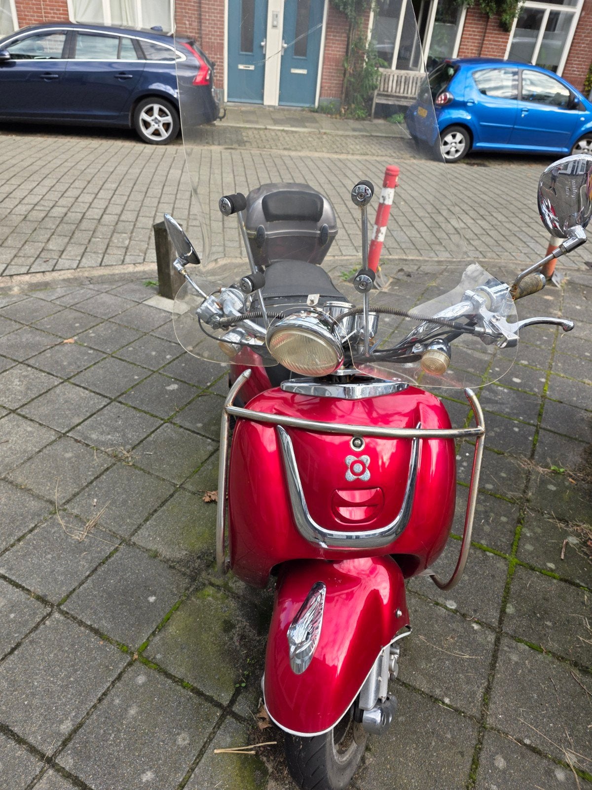 AGM Retro Scooter - Rood, Ophalen, Gebruikt, Overige typen, Overige merken