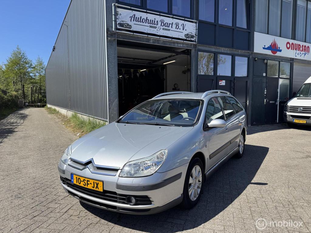 Citroen C5 Break 2.0-16V Caractère Leder! APK! NAP Logisch!, Auto's, Citroën, Bedrijf, Te koop, C5, ABS, Airbags, Airconditioning