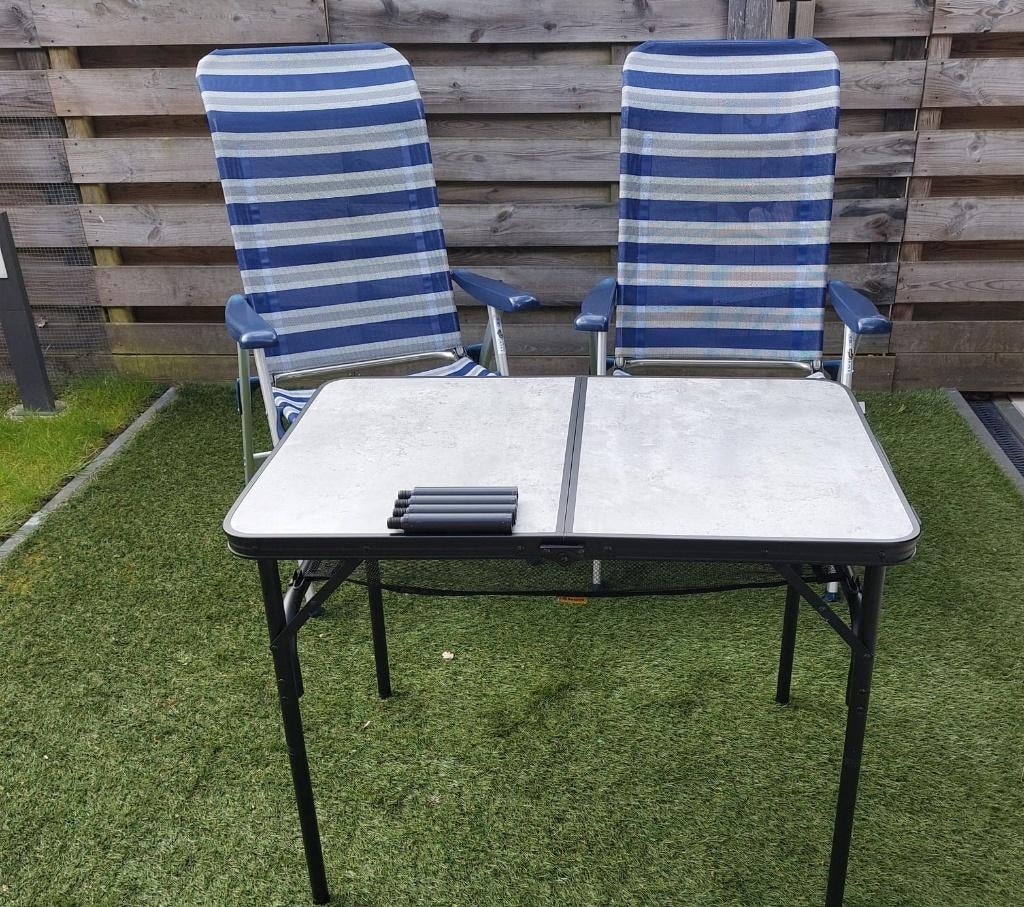 Bo camp tafel inklapbaar, Ophalen, Zo goed als nieuw, Campingtafel