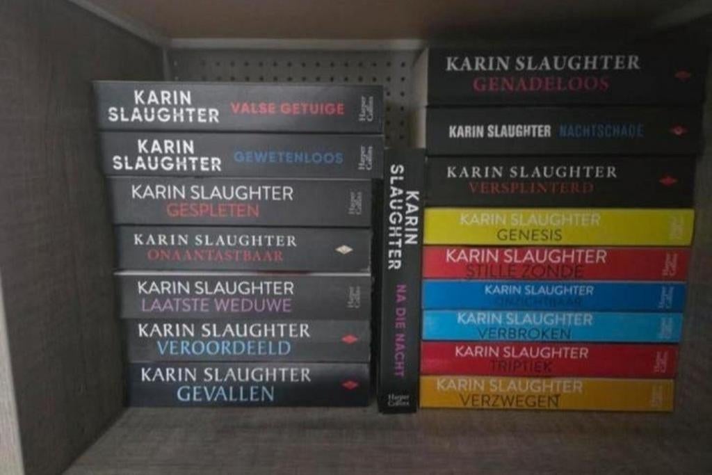 Karin Slaughter Boeken Collectie - Diverse Titels, Ophalen of Verzenden, Gelezen, Karin Slaughter, Nederland