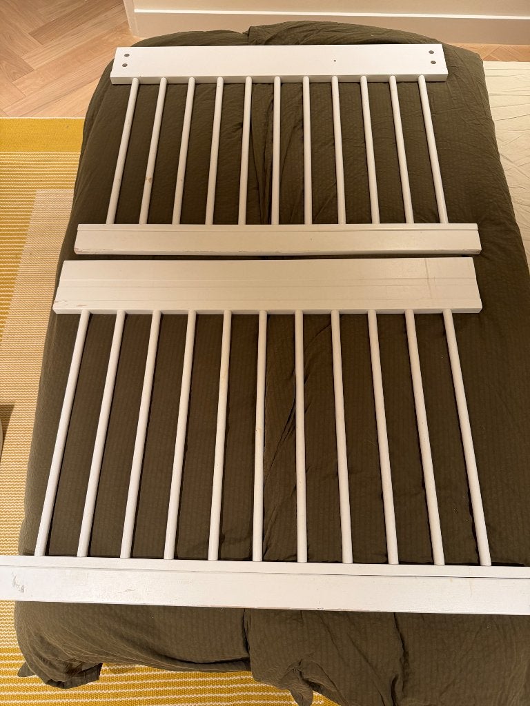 Oliver furniture babybedje stukken, Ophalen of Verzenden, Gebruikt, Minder dan 140 cm, Minder dan 70 cm