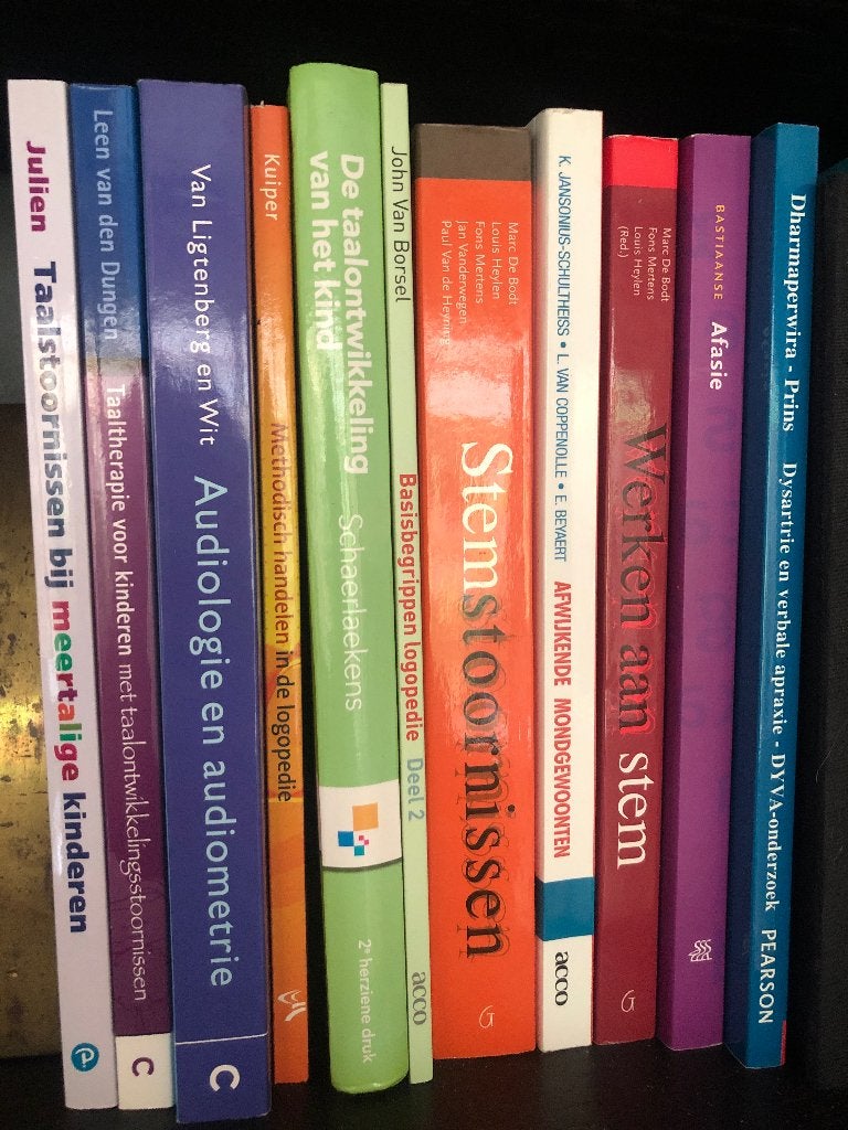 Logopedie boeken, Ophalen of Verzenden, Beta, Zo goed als nieuw, HBO