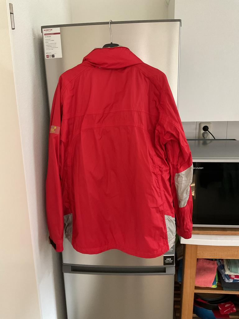 Rode Trail Outdoor Recreatie Regen/Tussenjas, Ophalen of Verzenden, Gedragen, Maat 38/40 (M), Rood