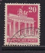1423 – Geallieerde Bezetting Amerikaans-Engelse Zone, Verzenden, Overige periodes, Gestempeld