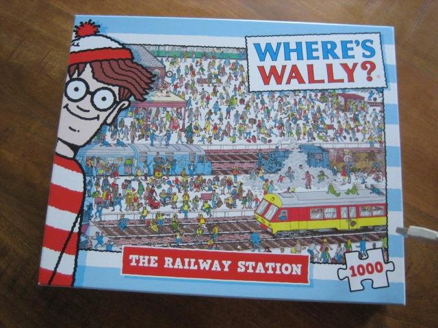 WHERE IS WALLY?  THE RAILWAY STATION    1000 stukjes, Ophalen of Verzenden, 500 t/m 1500 stukjes, Zo goed als nieuw, Legpuzzel