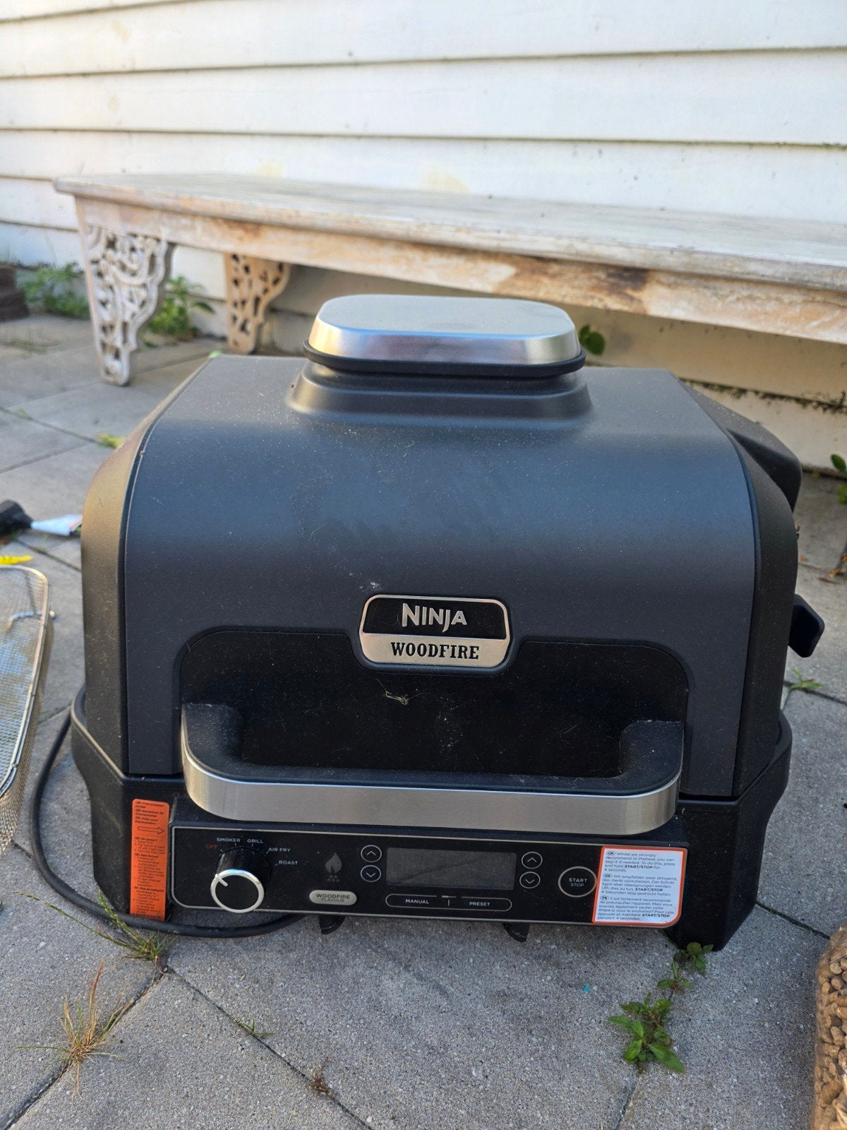 Ninja woodfire XL inclusief flinke bak pellets, Ophalen