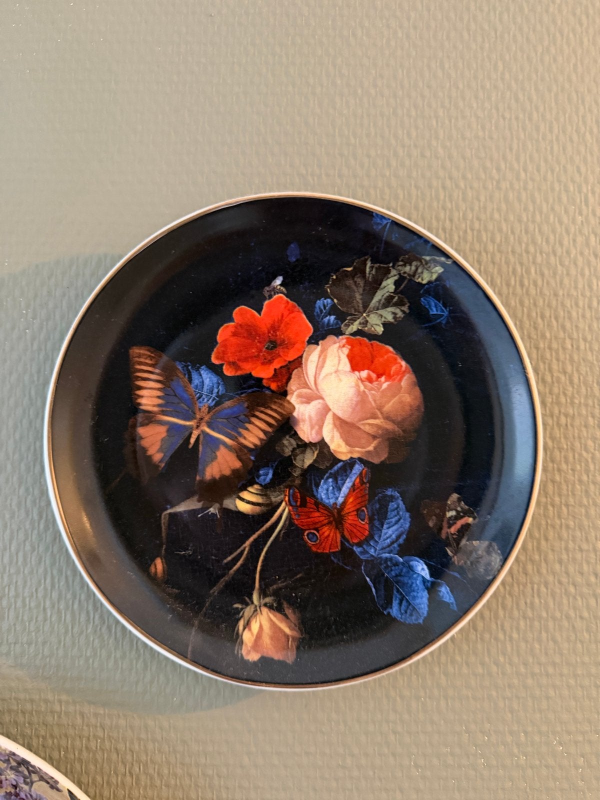 Heinen Delfts Blauw decoratieve borden (meerdere), Ophalen