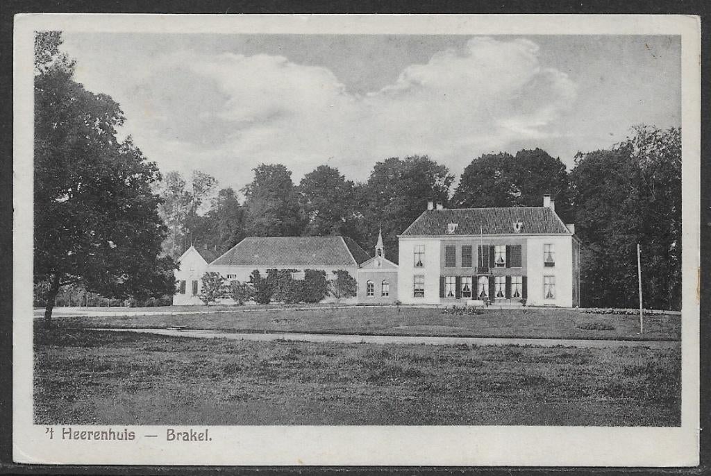243 Brakel, t'Heerenhuis, Ophalen of Verzenden, Voor 1920, Ongelopen, Noord-Brabant