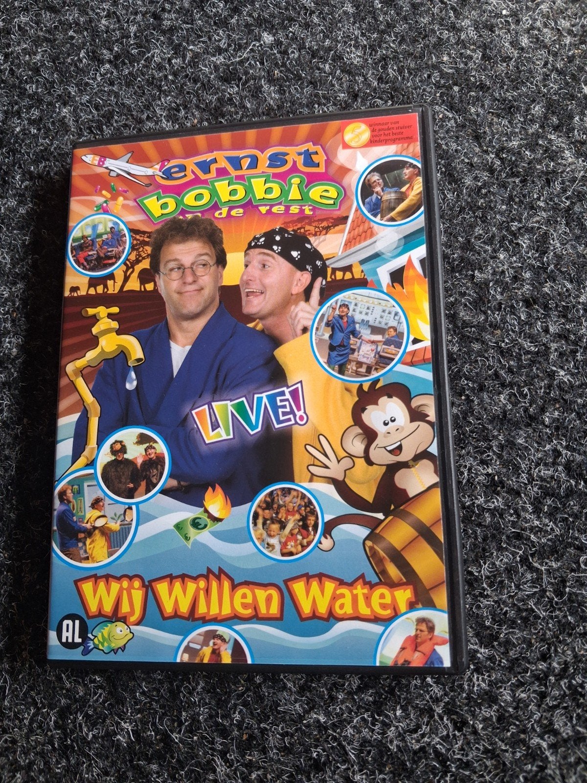 ERNST & BOBBIE WIJ WILLEN WATER DVD (NIEUW!!), Alle leeftijden, Ophalen, Overige genres, Film