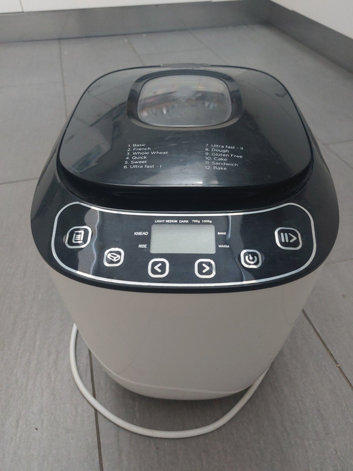 Broodbakmachine, Ophalen, Zo goed als nieuw