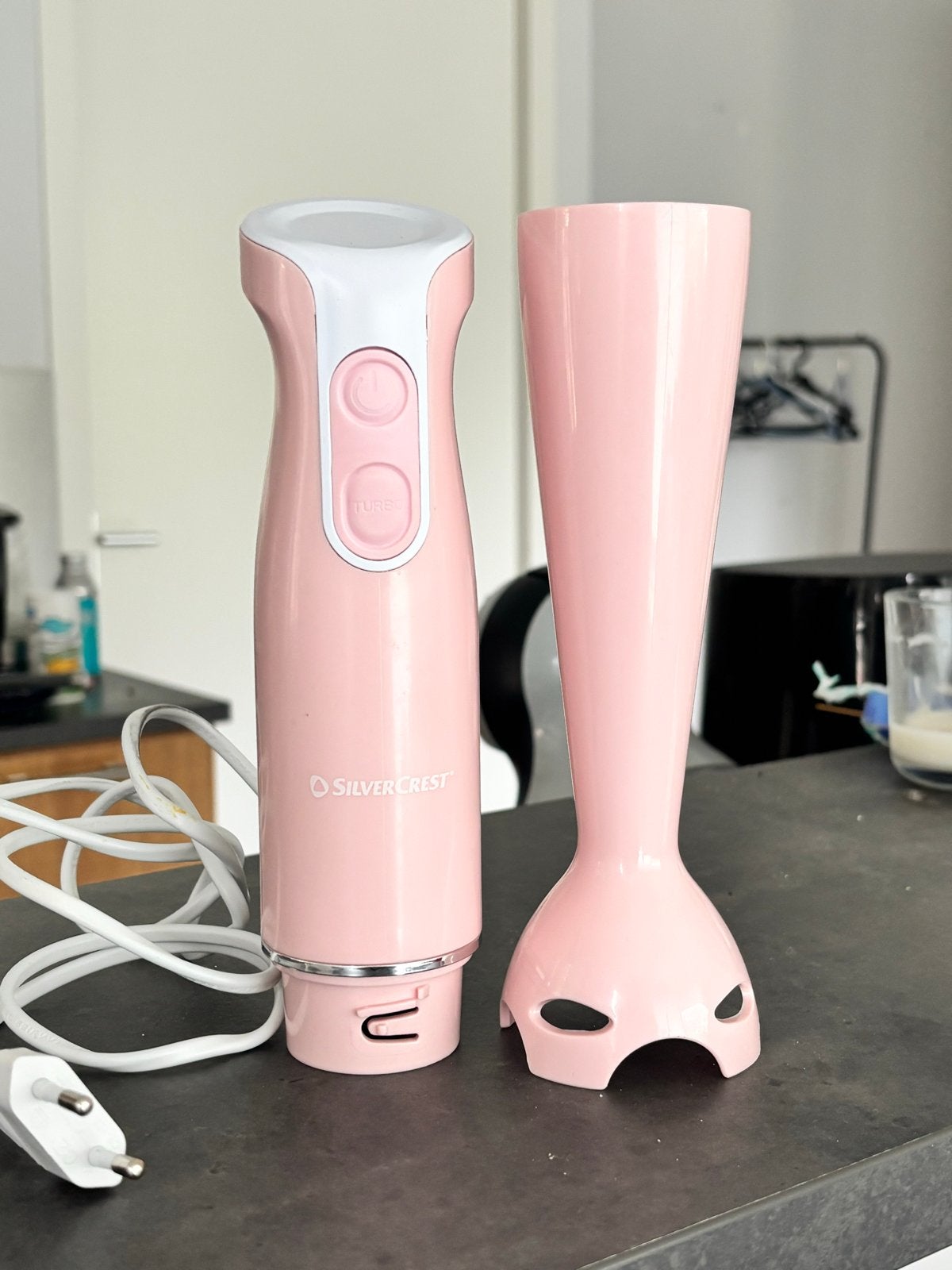 SilverCrest Roze Staafmixer / Immersion Blender (Turbo), Ophalen, Zo goed als nieuw