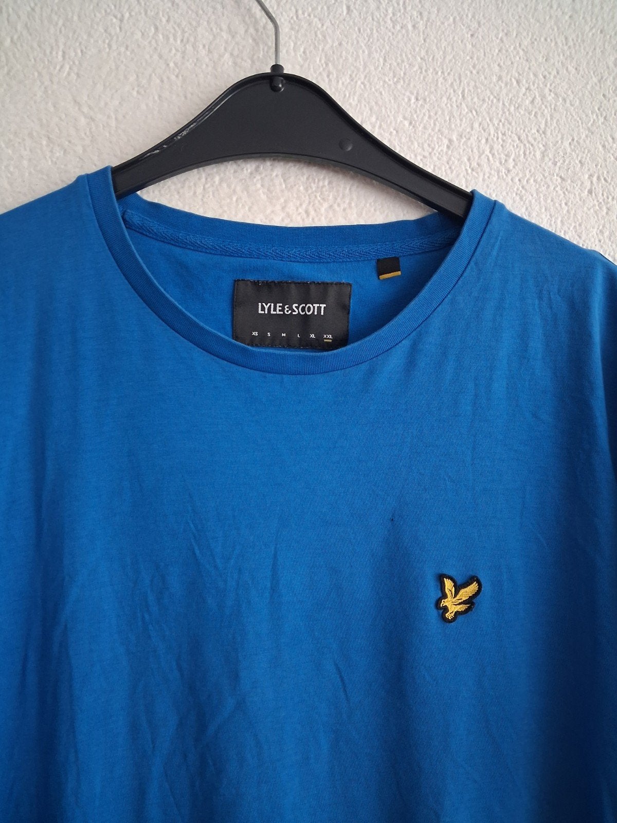 Lyle & Scott T-shirt Blauw Maat L, Kleding | Heren, Maat 52/54 (L), Blauw, Ophalen of Verzenden, Zo goed als nieuw