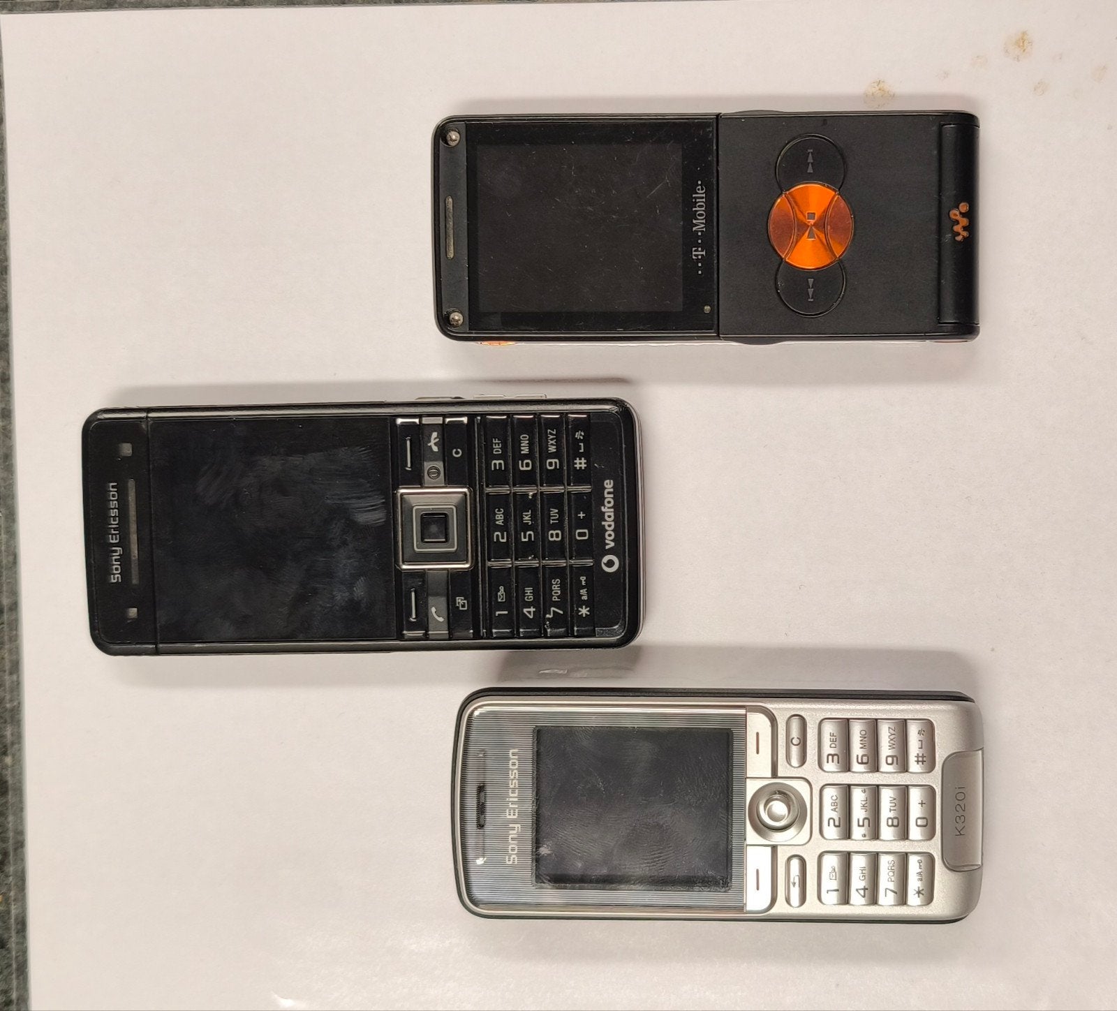 Sony Ericsson telefoons, Gebruikt, Zwart, Overige systemen, 3 tot 6 megapixel