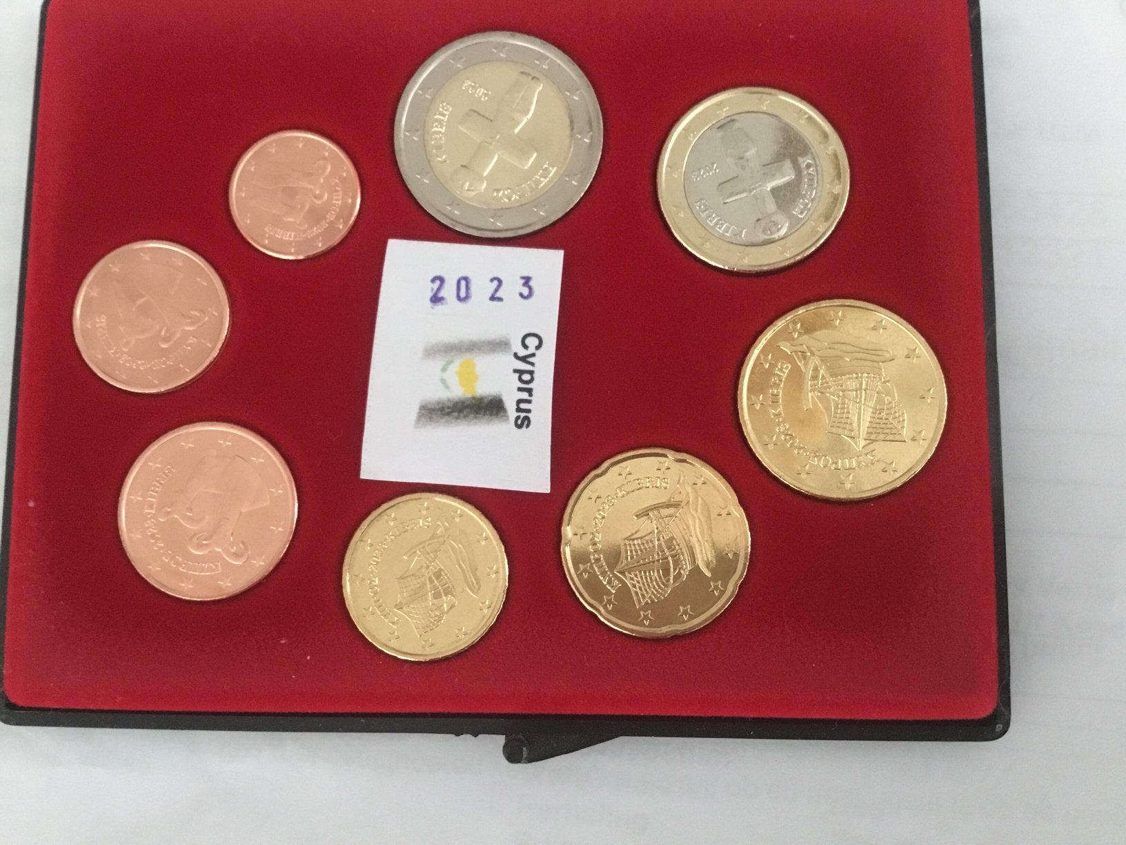 DIVERSE SETJES CYPRUS UNC .ENZ., Postzegels en Munten, Munten | Europa | Euromunten, Ophalen of Verzenden, Cyprus, Overige waardes