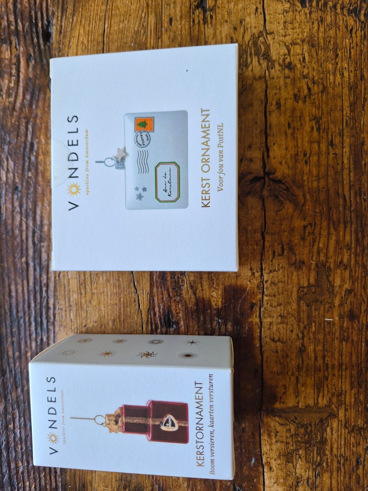 2 Vondels kersthangers van Postnl, Ophalen of Verzenden, Nieuw