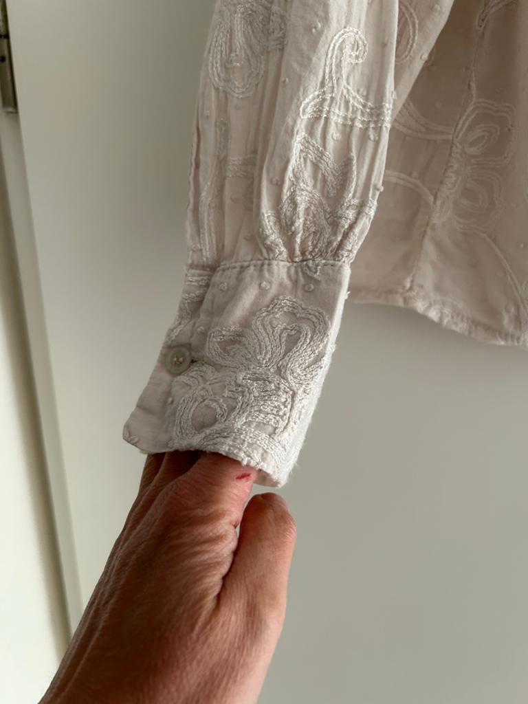 Kekke blouse maat 38, Kleding | Dames, Ophalen of Verzenden, Zo goed als nieuw, Maat 38/40 (M), Beige