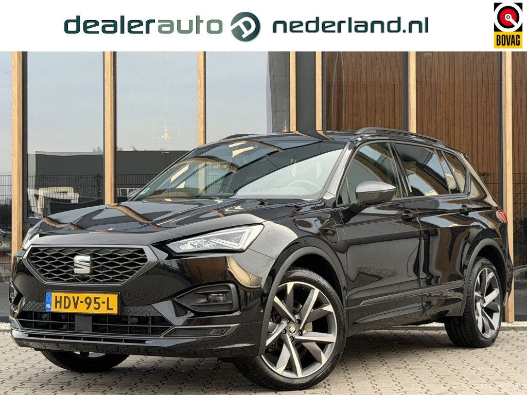 SEAT Tarraco 1.4 TSI e-Hybrid PHEV FR Business Intense | SOH, Dealer onderhouden, Stof, Euro 6, Zwart