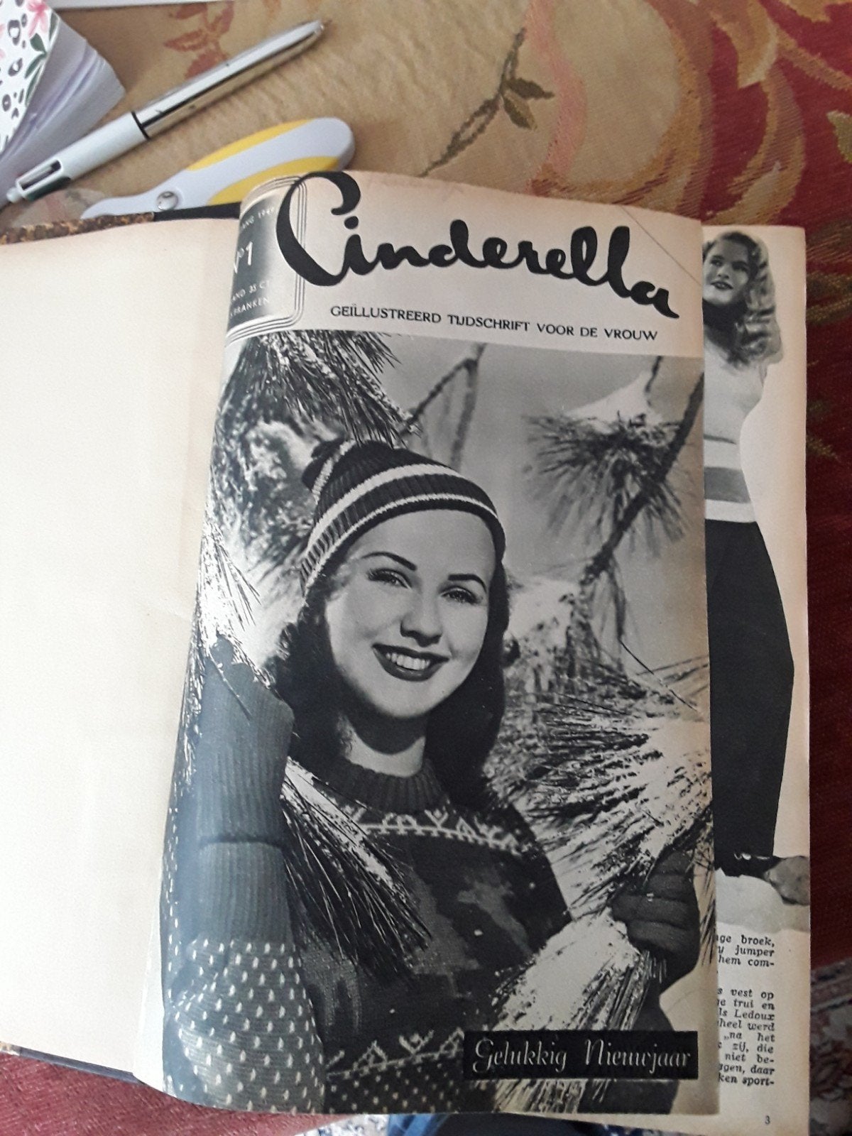 antiek boek 1949 Cinderella no 1 heeel goede staat, Ophalen of Verzenden, 1940 tot 1960, Tijdschrift