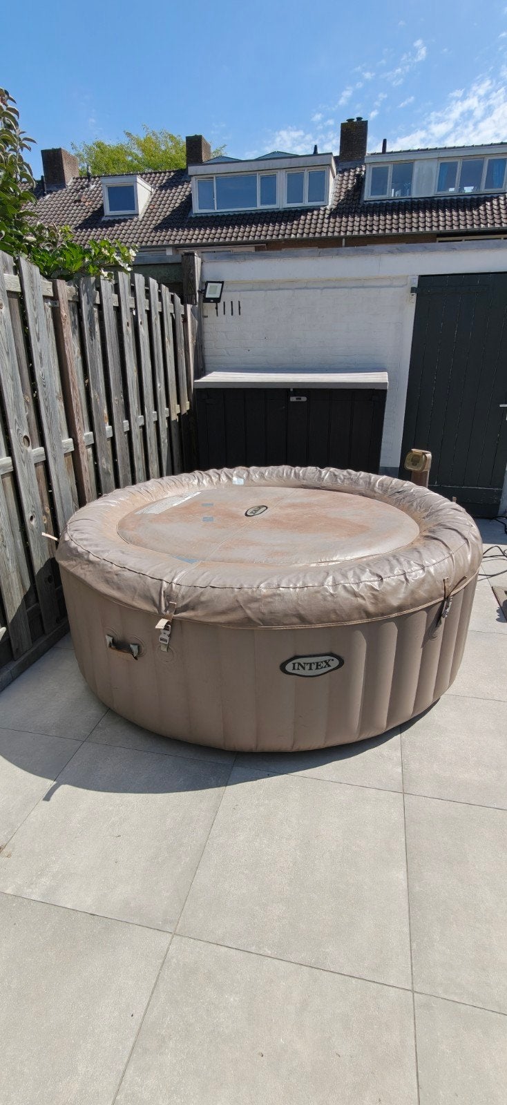 Intex PureSpa Bubbelspa / Jacuzzi, Tuin en Terras, Zwembaden, Ophalen, Gebruikt, Minder dan 80 cm, Opblaaszwembad
