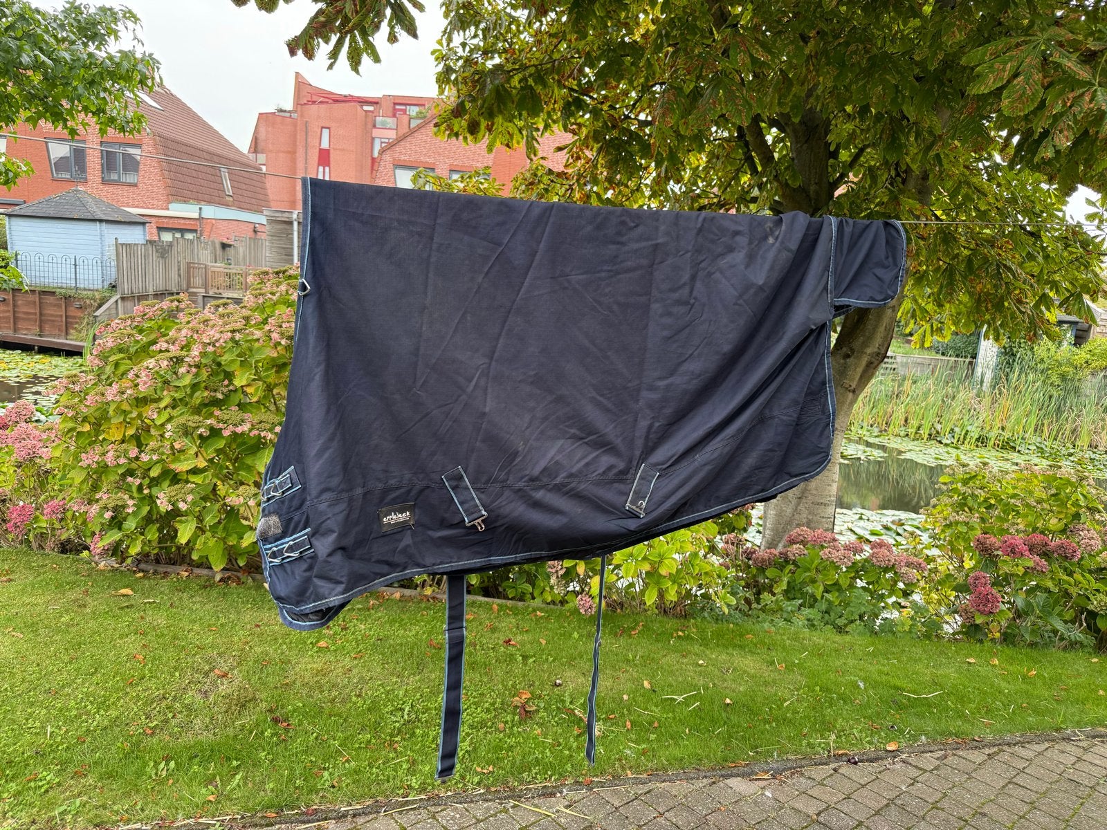 Deken 100 gram maat 135/185, 100 g, Gebruikt, Ophalen of Verzenden, Blauw