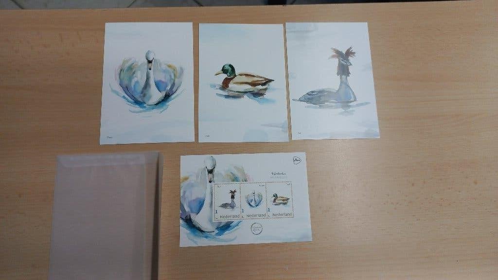 Postzegels Nederlandse watervogels, Ophalen of Verzenden