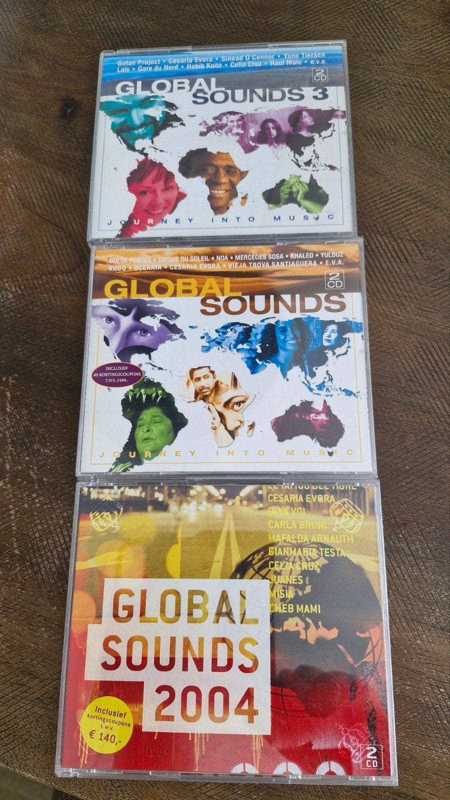 Wereldmuziek iverse CD's: Global Sounds, Club Cuba, Runakuna, Ophalen of Verzenden, Gebruikt, Latijns-Amerikaans