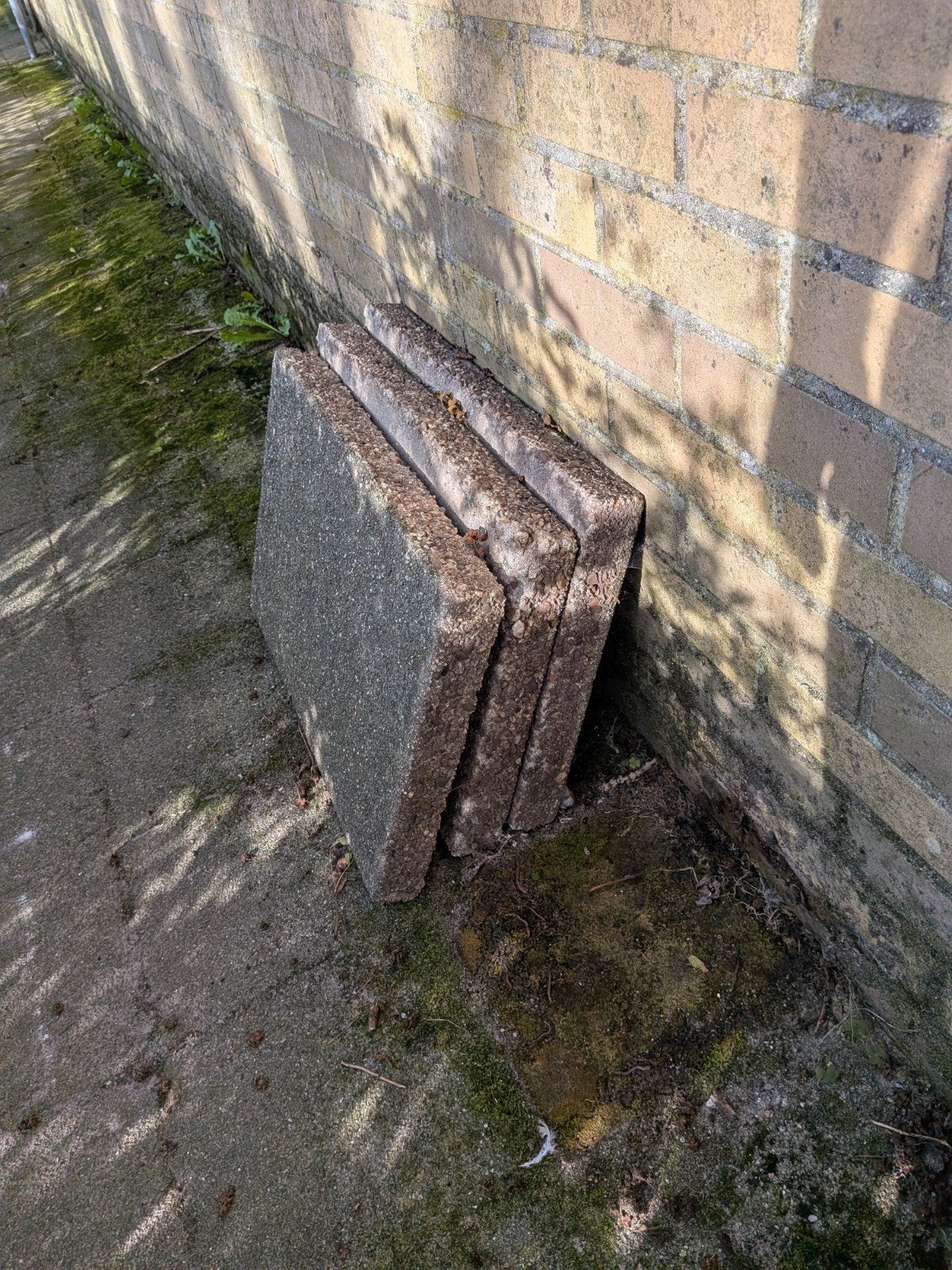 Terrastegels (Gratis), Tuin en Terras, Ophalen, Gebruikt, Minder dan 5 m², Beton