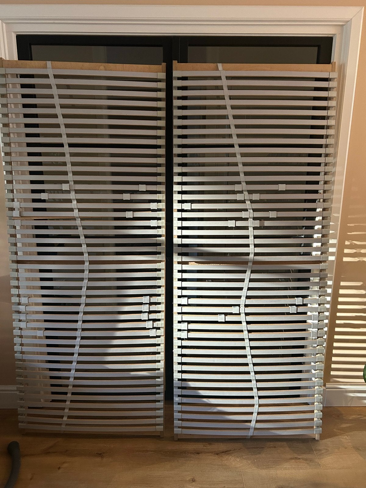 IKEA Sultan Laxeby lattenbodem 180x200 cm (2x 90x200), Ophalen, Tweepersoons, Zo goed als nieuw, Bedbodem