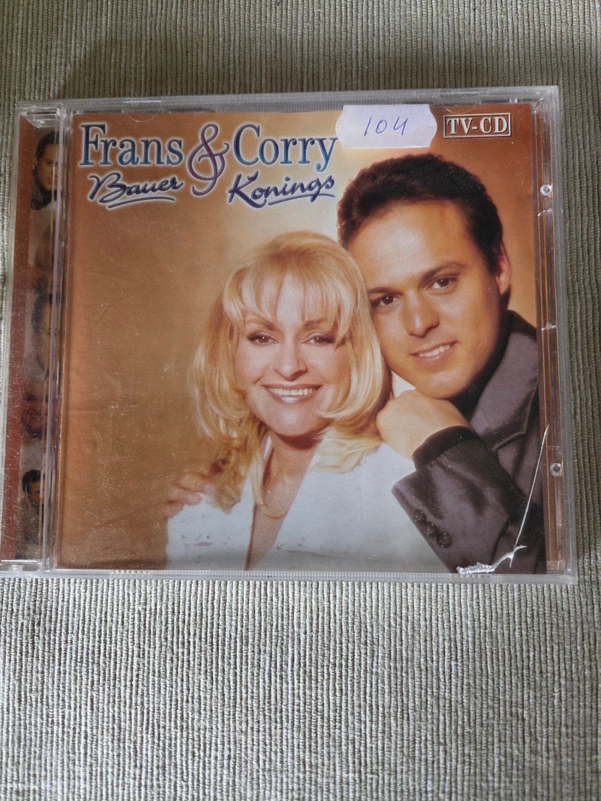 Frans Bauer & Corry Konings - TV-CD, Ophalen of Verzenden, Gebruikt, Levenslied of Smartlap, Album