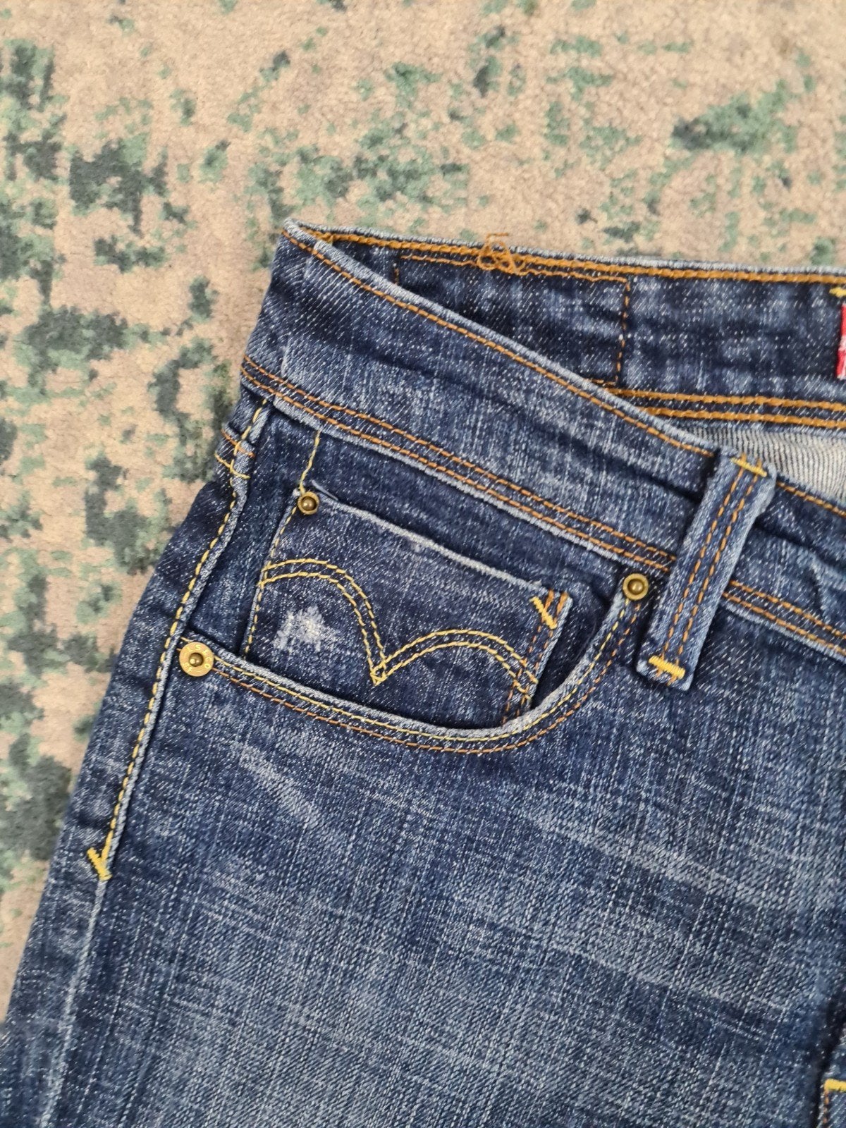 Levi’s 627 straight fit W26 L30 Dames Tulsi2630, Blauw, Ophalen of Verzenden, Zo goed als nieuw, W27 (confectie 34) of kleiner