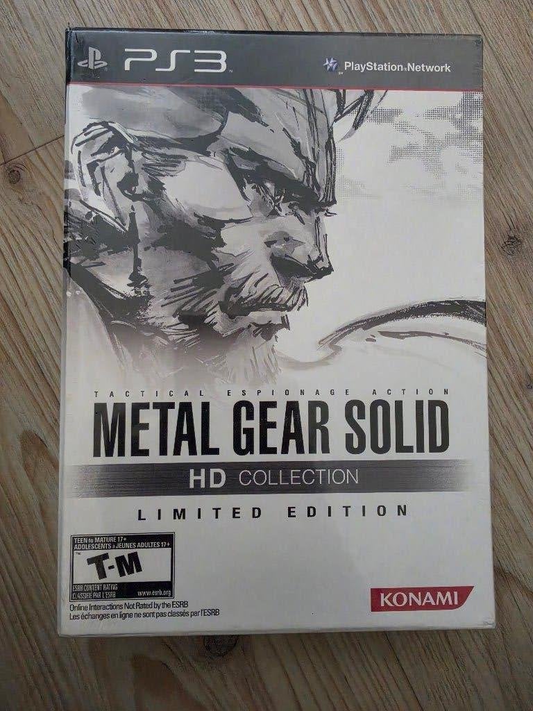 Metal Gear Solid HD Collection Limited edition PS3 US nieuw, Avontuur en Actie, Vanaf 18 jaar, 1 speler, Ophalen of Verzenden
