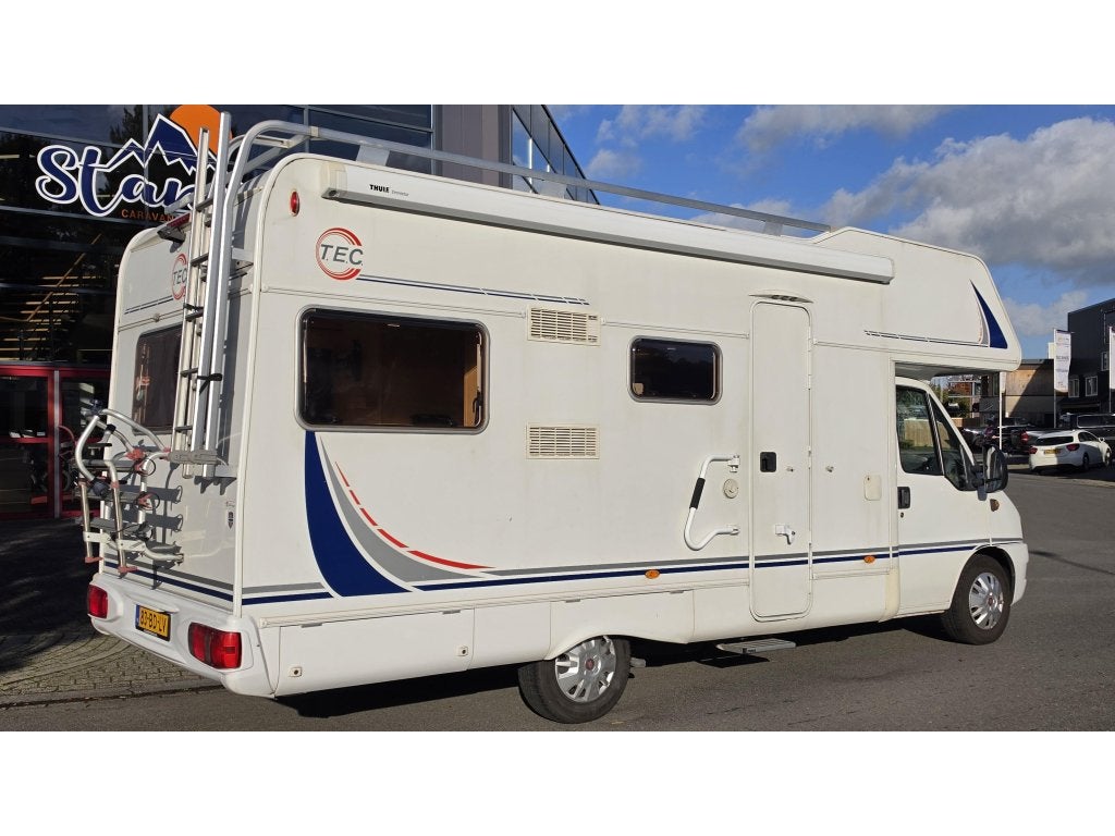 TEC Rotec 640 royale 6 persoons camper, Ringverwarming, Fiat, 6 tot 7 meter, Dakluik