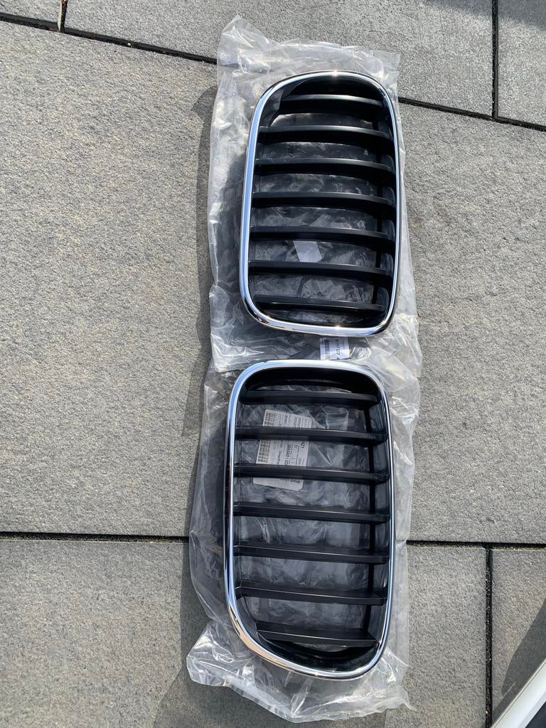 BMW X3 F25 Originele Grill Nieren Chroom Zwart, Auto-onderdelen, Carrosserie en Plaatwerk, Voor, Nieuw, Ophalen of Verzenden, Bumper