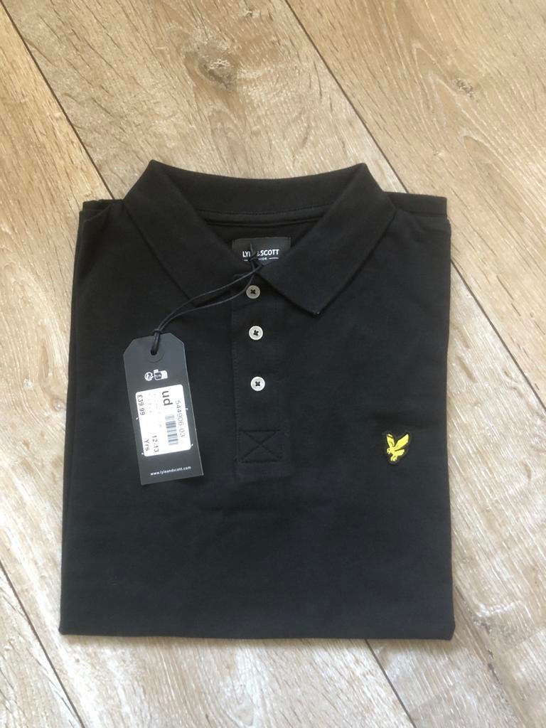 Nieuw Lyle and Scott polo zwart maat 12/13 jaar, Kinderen en Baby's, Kinderkleding | Maat 152, Ophalen of Verzenden, Nieuw, Jongen of Meisje