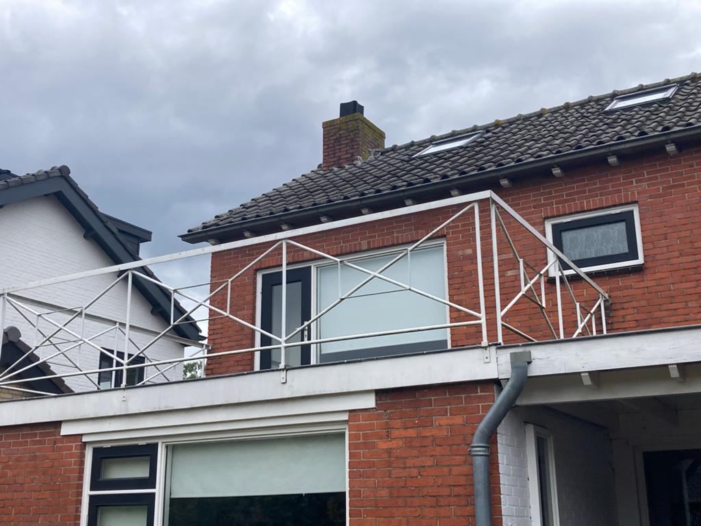 Gietijzeren balustrade voor balkon of terras, Ophalen, Gebruikt