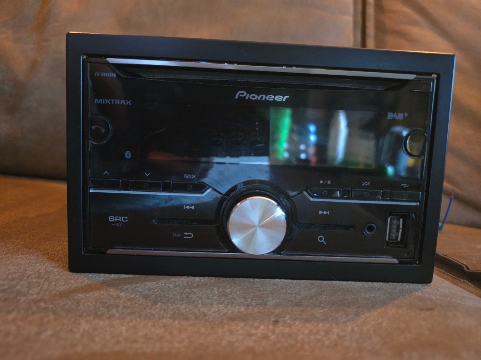 Pioneer FH-X840DAB Dubbeldin Radio met Bluetooth en DAB+, Auto diversen, Autoradio's, Ophalen of Verzenden