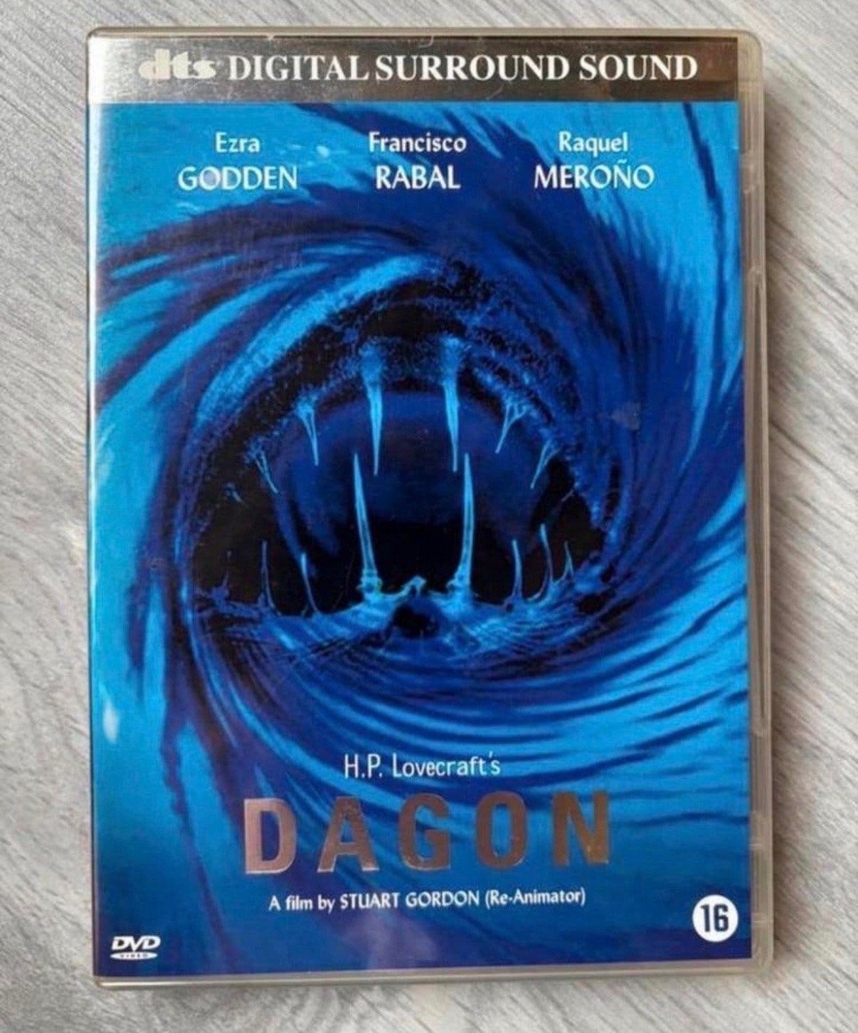 #1 Dagon DVD - H.P. Lovecraft horrorfilm van Stuart Gordon, Vanaf 16 jaar, Nederlands, Ophalen of Verzenden, Bovennatuurlijk