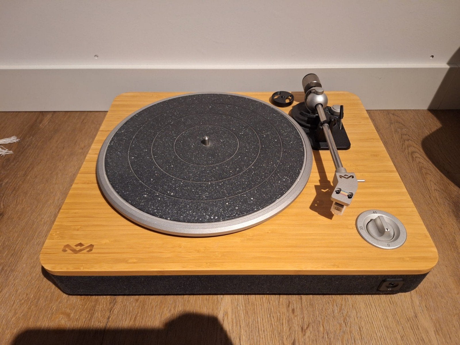House of Marley Stir It Up Platenspeler Bamboe, Gebruikt, USB-aansluiting, Platenspeler, Ophalen