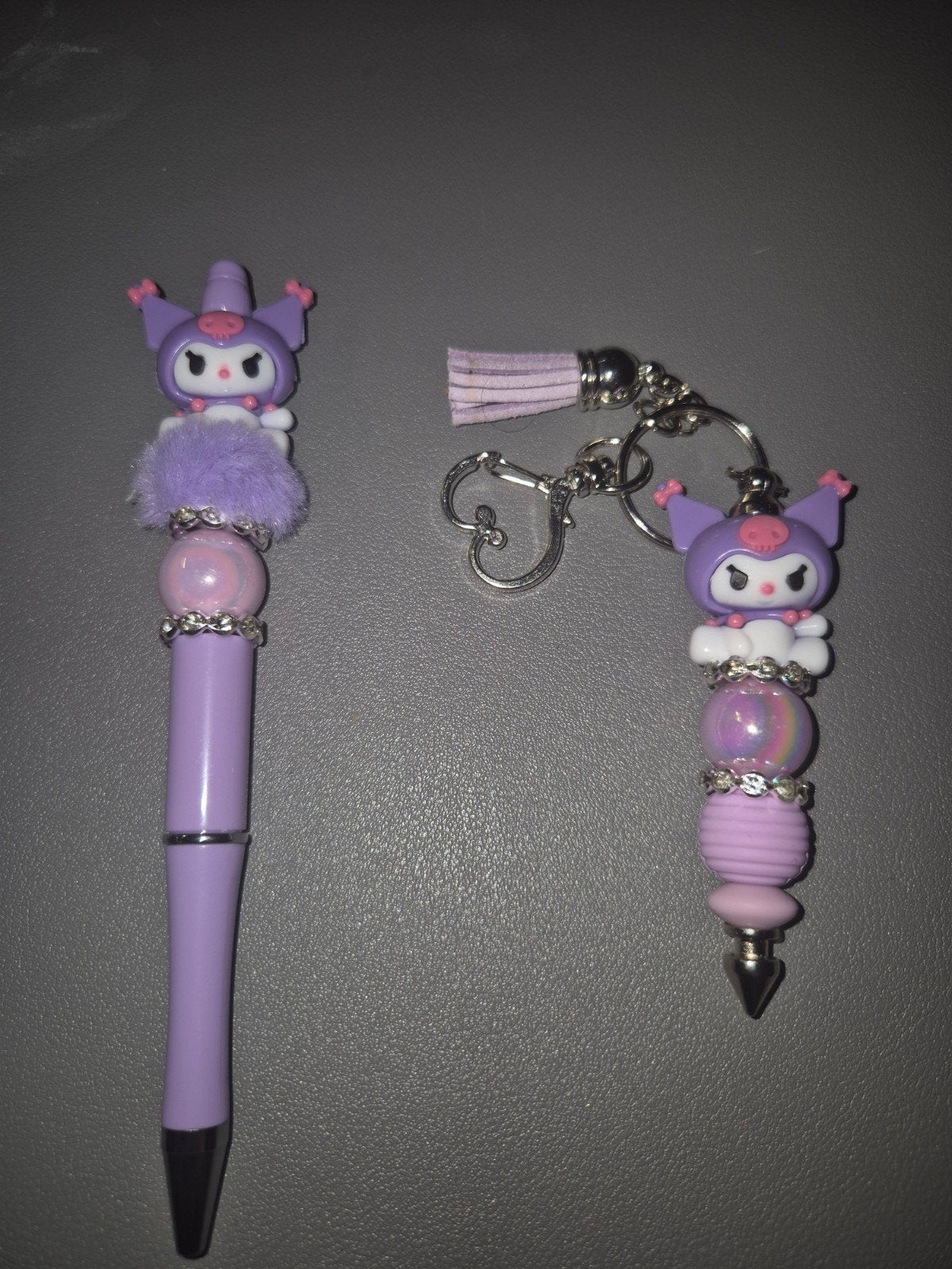 Leuke pen en sleutelhanger set van Kuromi, Ophalen of Verzenden, Nieuw