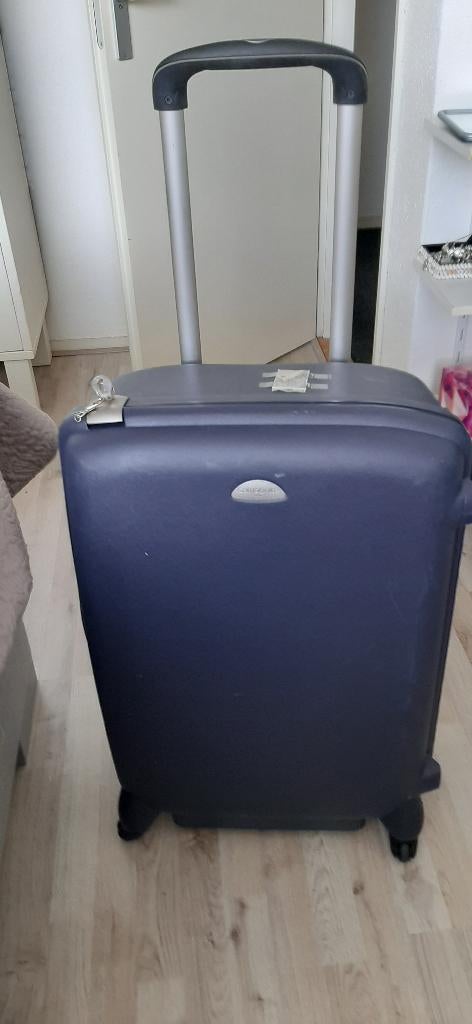 Samsonite reiskoffer, Gebruikt, Hard kunststof, 45 tot 55 cm, 70 cm of meer