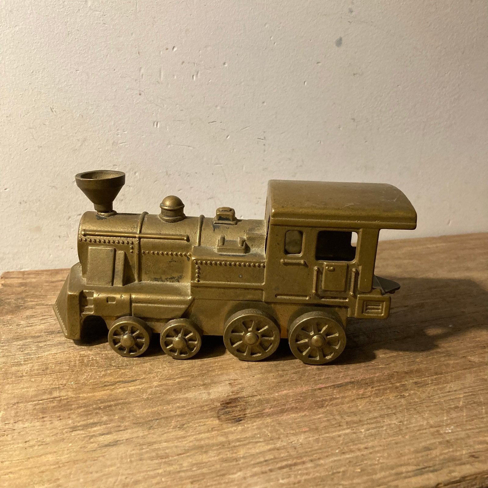 Koperen Western Fal Locomotief Trein Decoratie, Ophalen of Verzenden