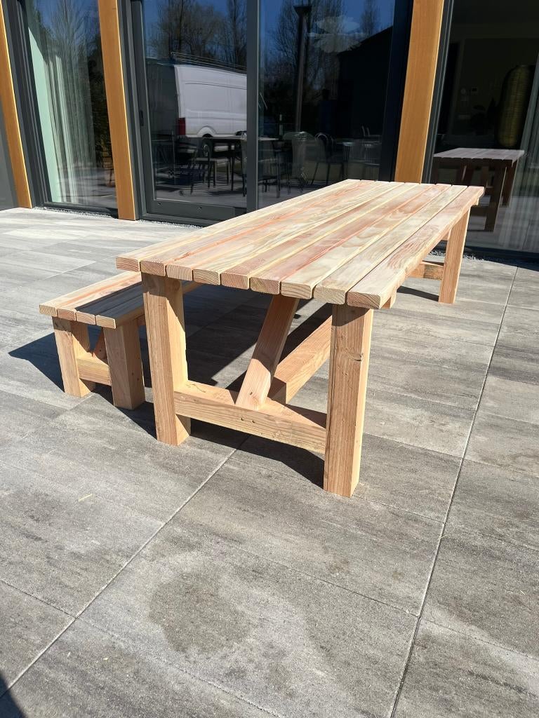 Duurzame Douglas Tuintafels, Ophalen of Verzenden, Nieuw, Rechthoekig, Hout